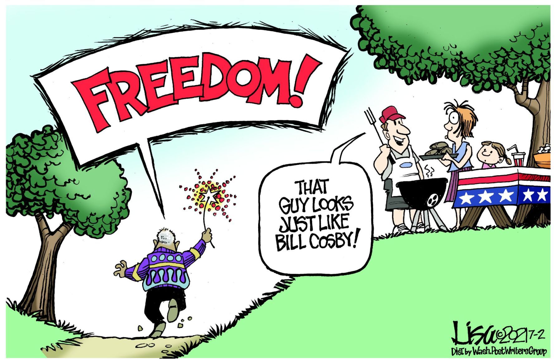 Lisa Benson cartoon